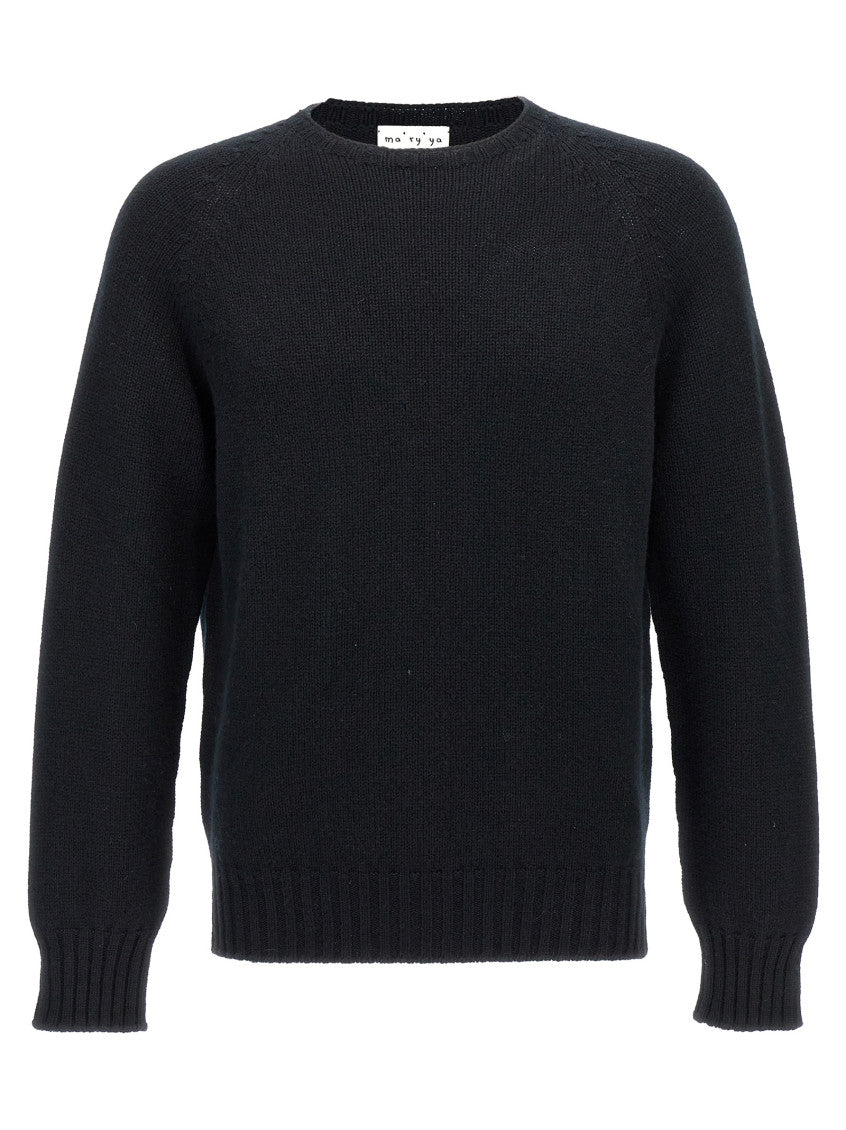 Black Crew-Neck Sweater 1