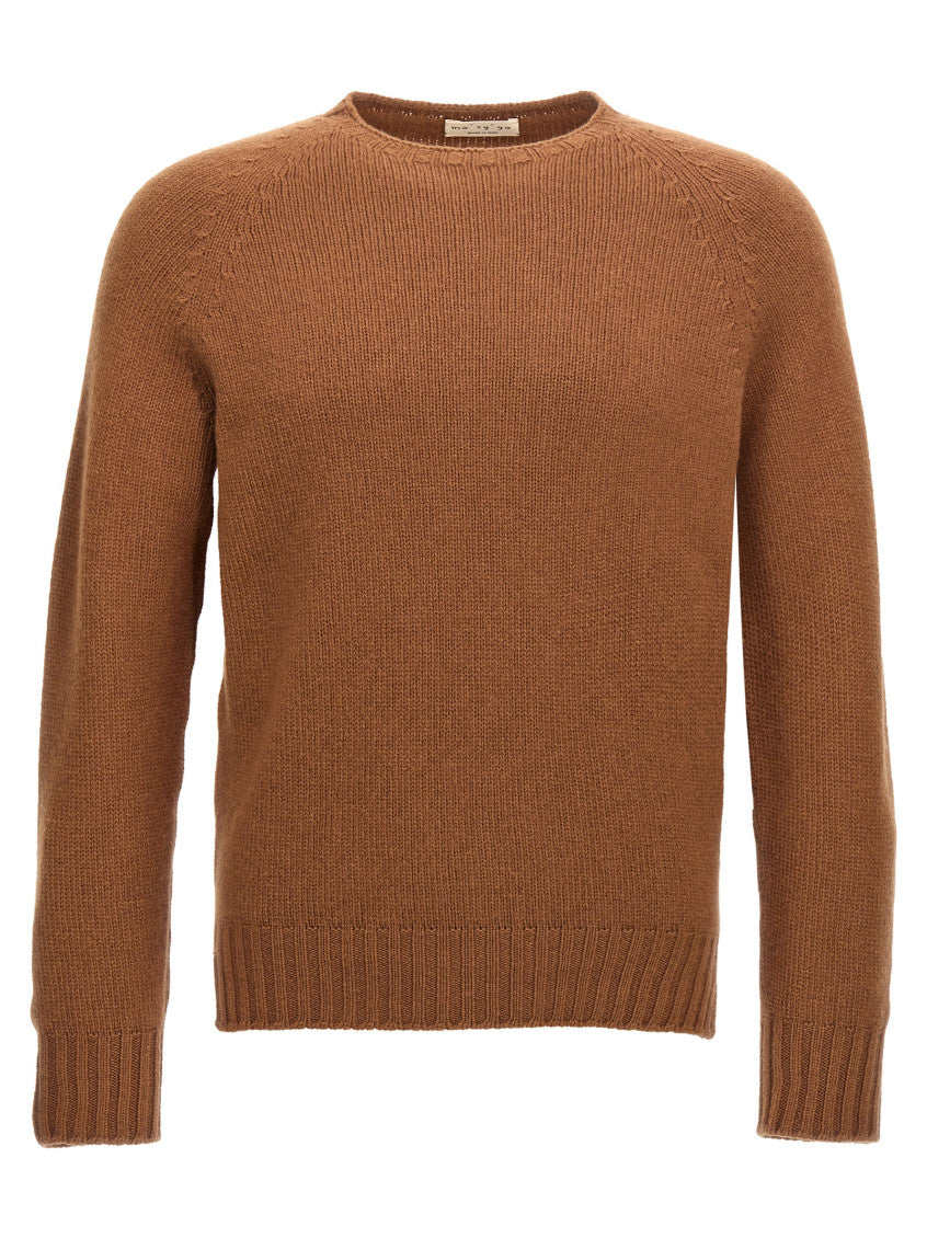 Brown Crew-Neck Sweater 1