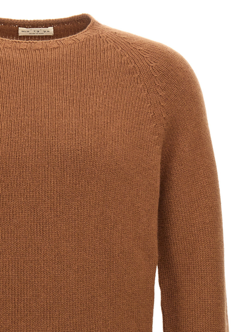Brown Crew-Neck Sweater 3