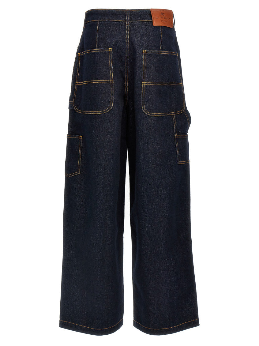 Blue 'sparkling' jeans 2