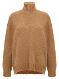Beige High neck sweater 1