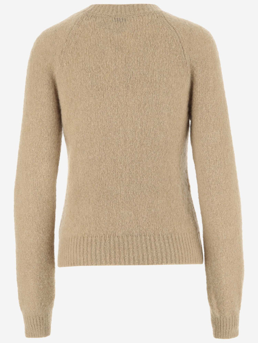 Light Brown Crew Neck Sweater 2