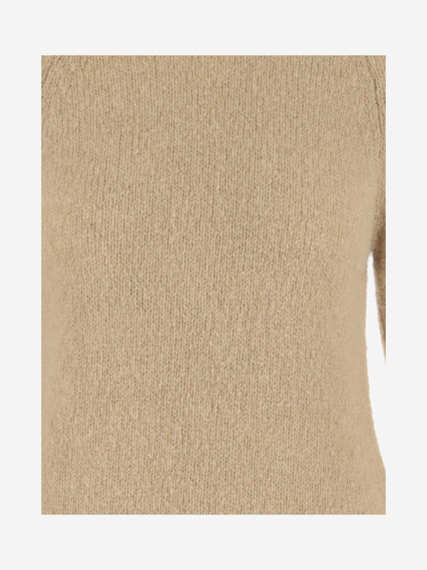 Light Brown Crew Neck Sweater 3