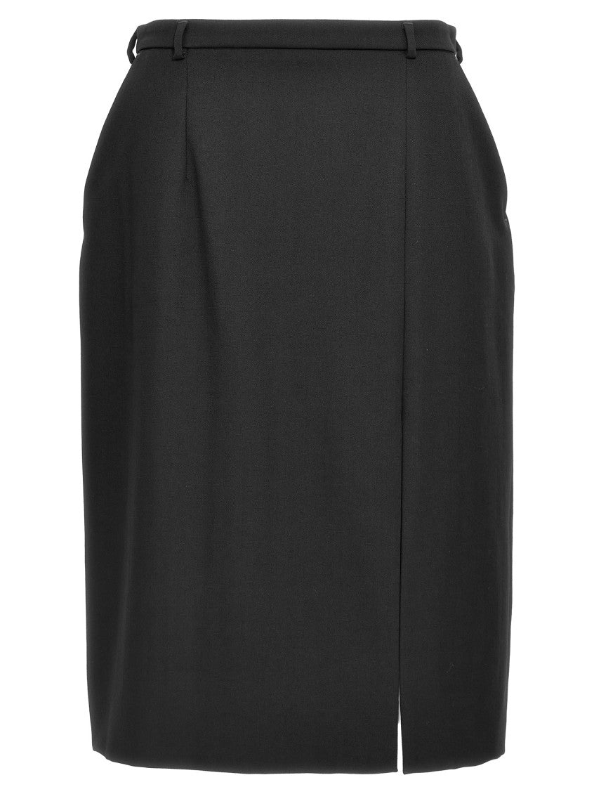 Black Slit skirt 1