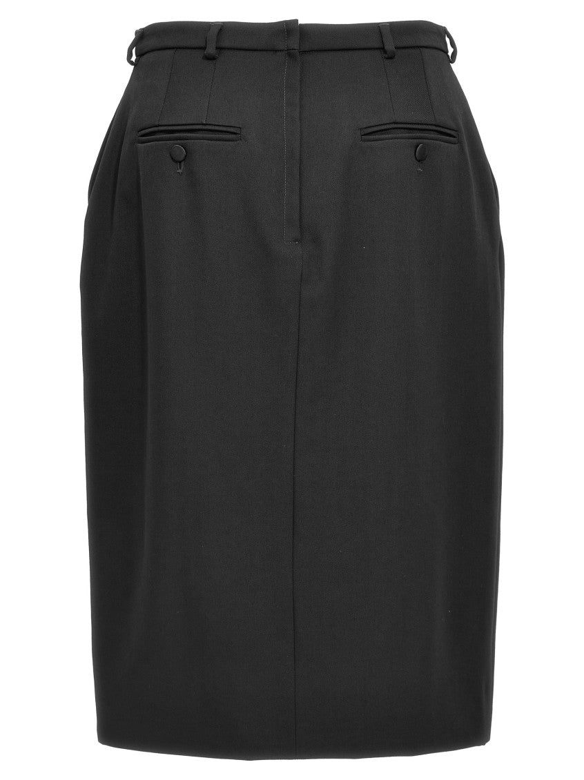 Black Slit skirt 2