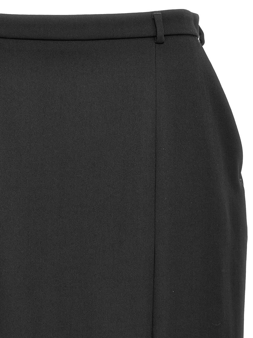 Black Slit skirt 3