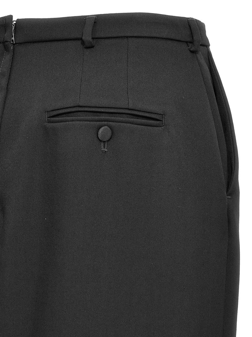 Black Slit skirt 4