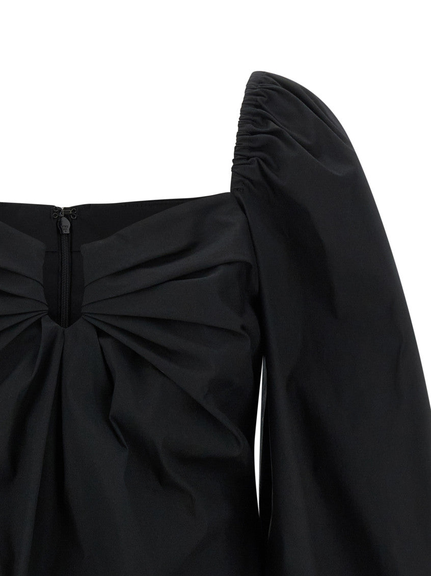 Black 'Puff' sleeve top 3