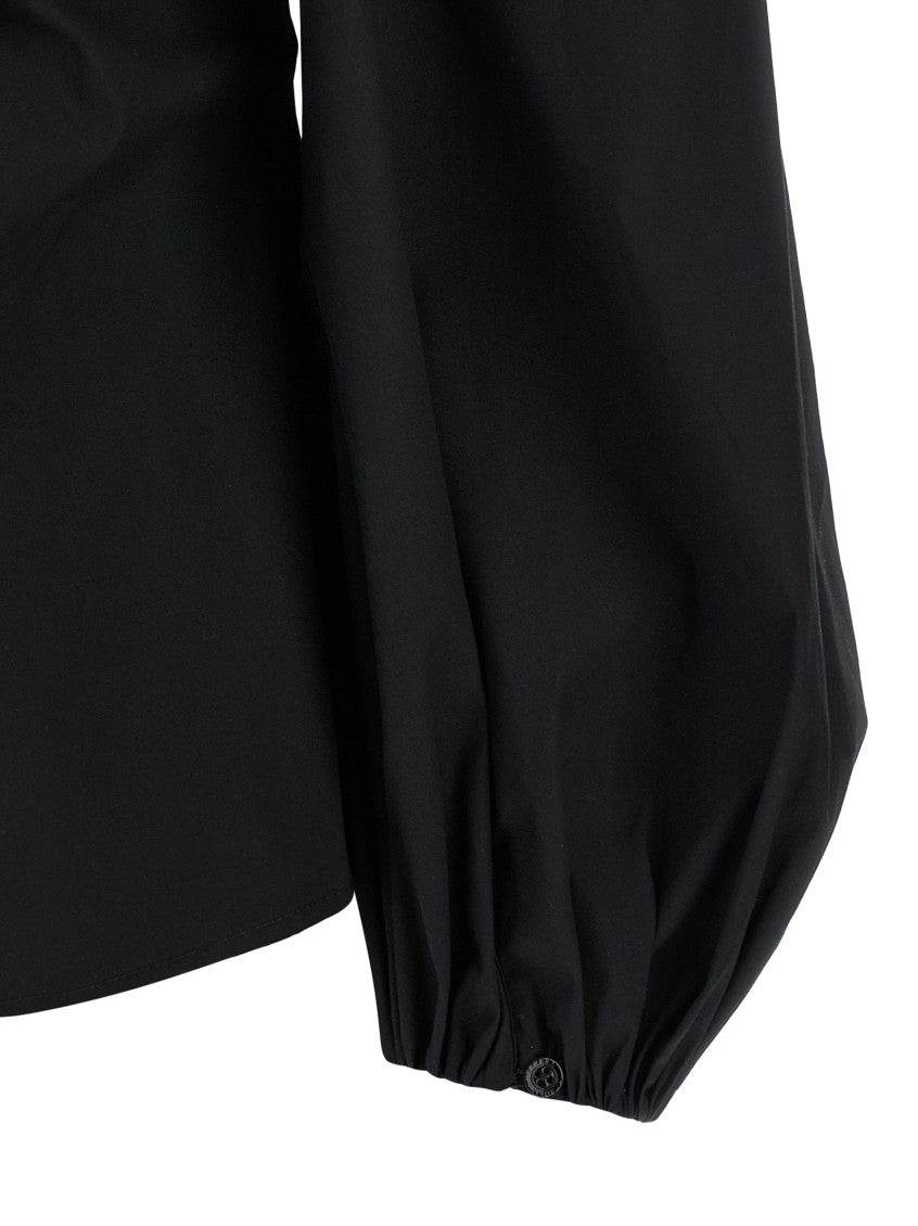 Black 'Puff' sleeve top 4