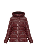Red Solid Hood Jacket 1