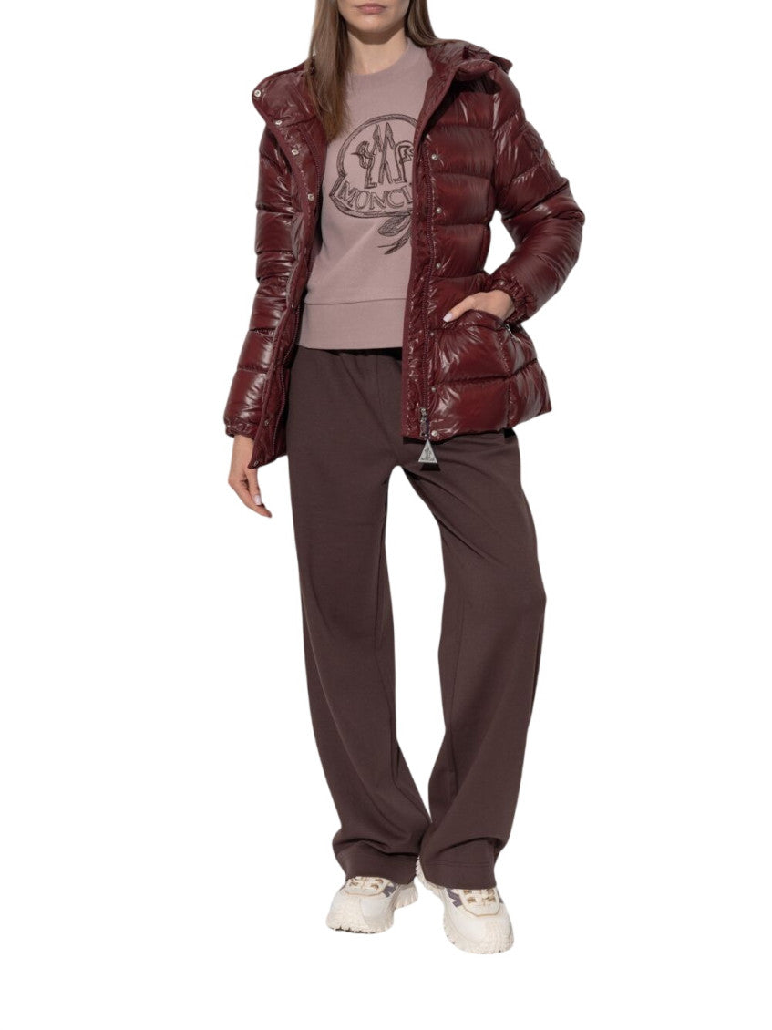 Red Solid Hood Jacket 2