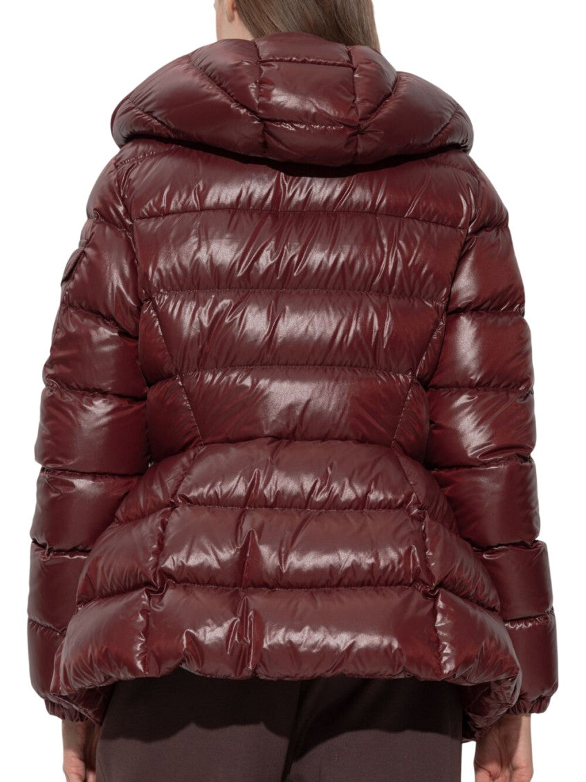Red Solid Hood Jacket 3