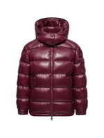 Red Quilted Hood Jacket 1