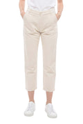 White Straight High Rise Jeans 1