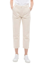 White Straight High Rise Jeans 1