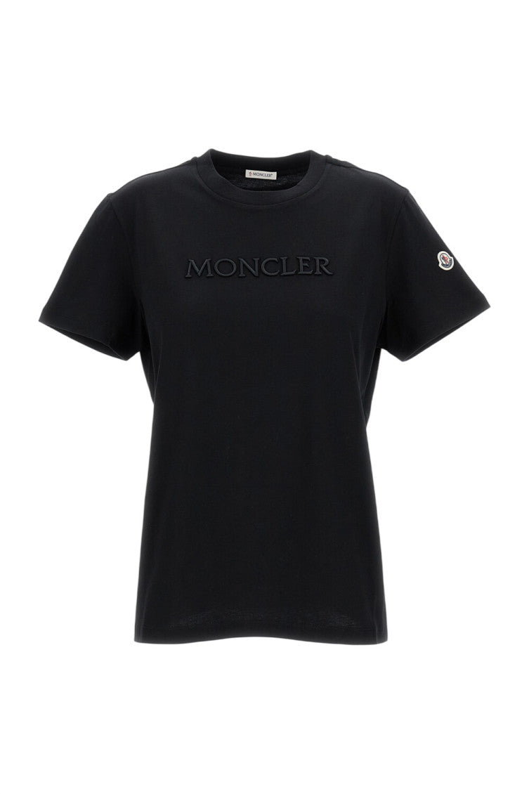 Black Logo Crew Neck T-Shirt 1