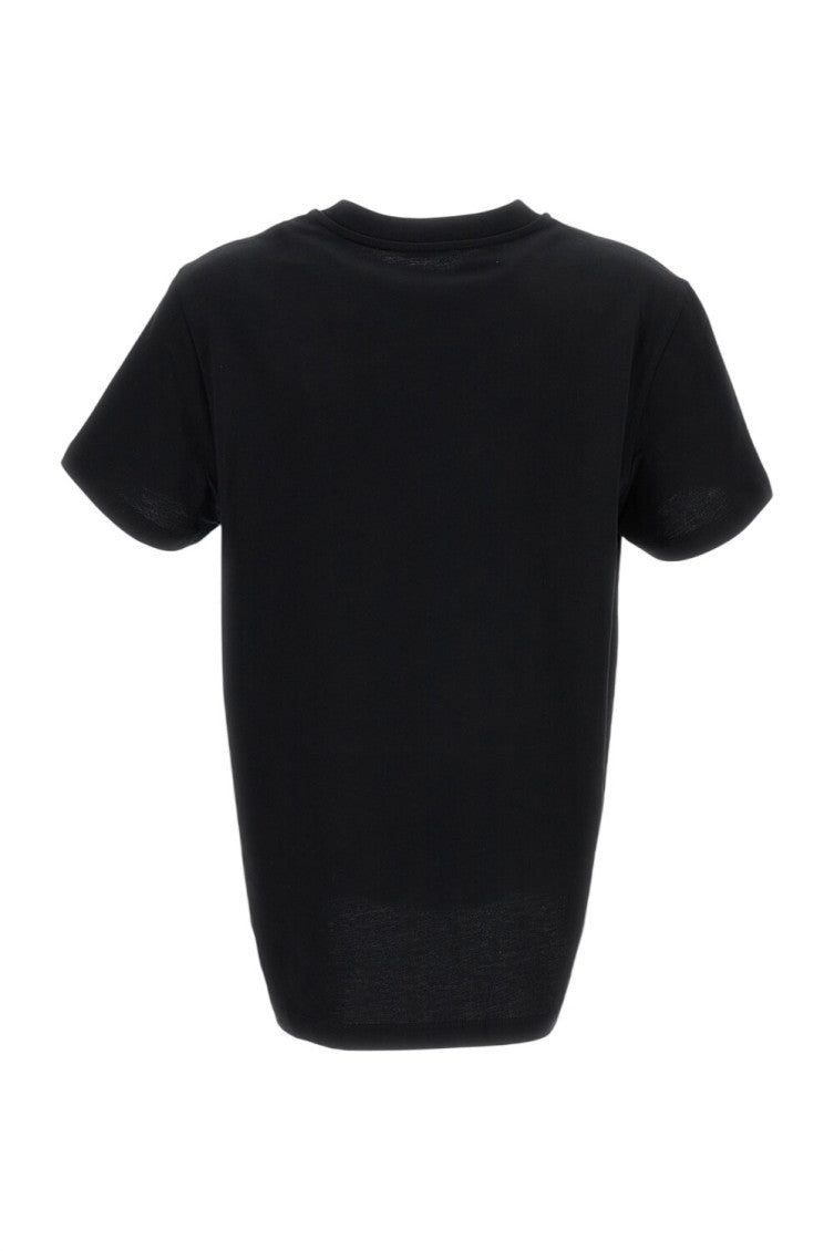 Black Logo Crew Neck T-Shirt 2