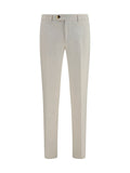 Off White Slim Trousers 1