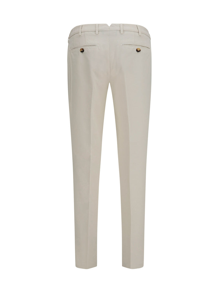 Off White Slim Trousers 2