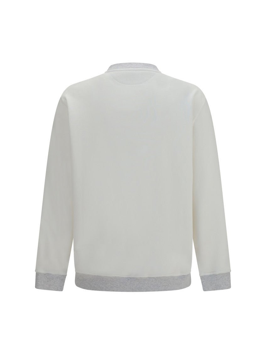 Off White Relaxed Sweatshirt 2