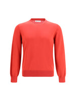 Red Crew Neck Sweater 1