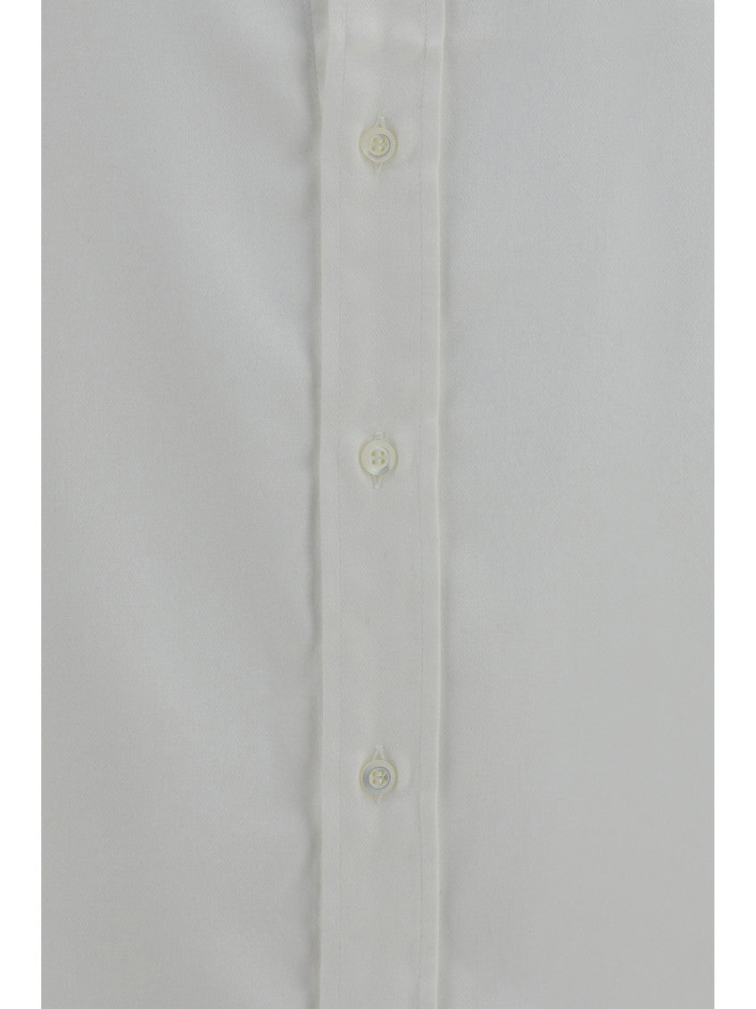 White Regular Solid Shirt 3