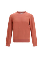 Orange Crew Neck Sweater 1