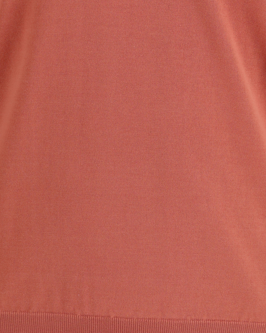 Orange Crew Neck Sweater 6
