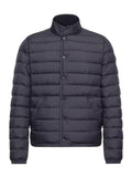 Dark Blue Quilted Jacket 1
