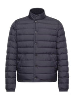 Dark Blue Quilted Jacket 1