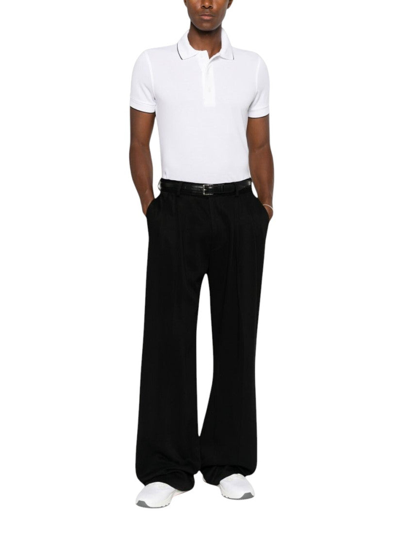 White Shirt Collar Polo 2