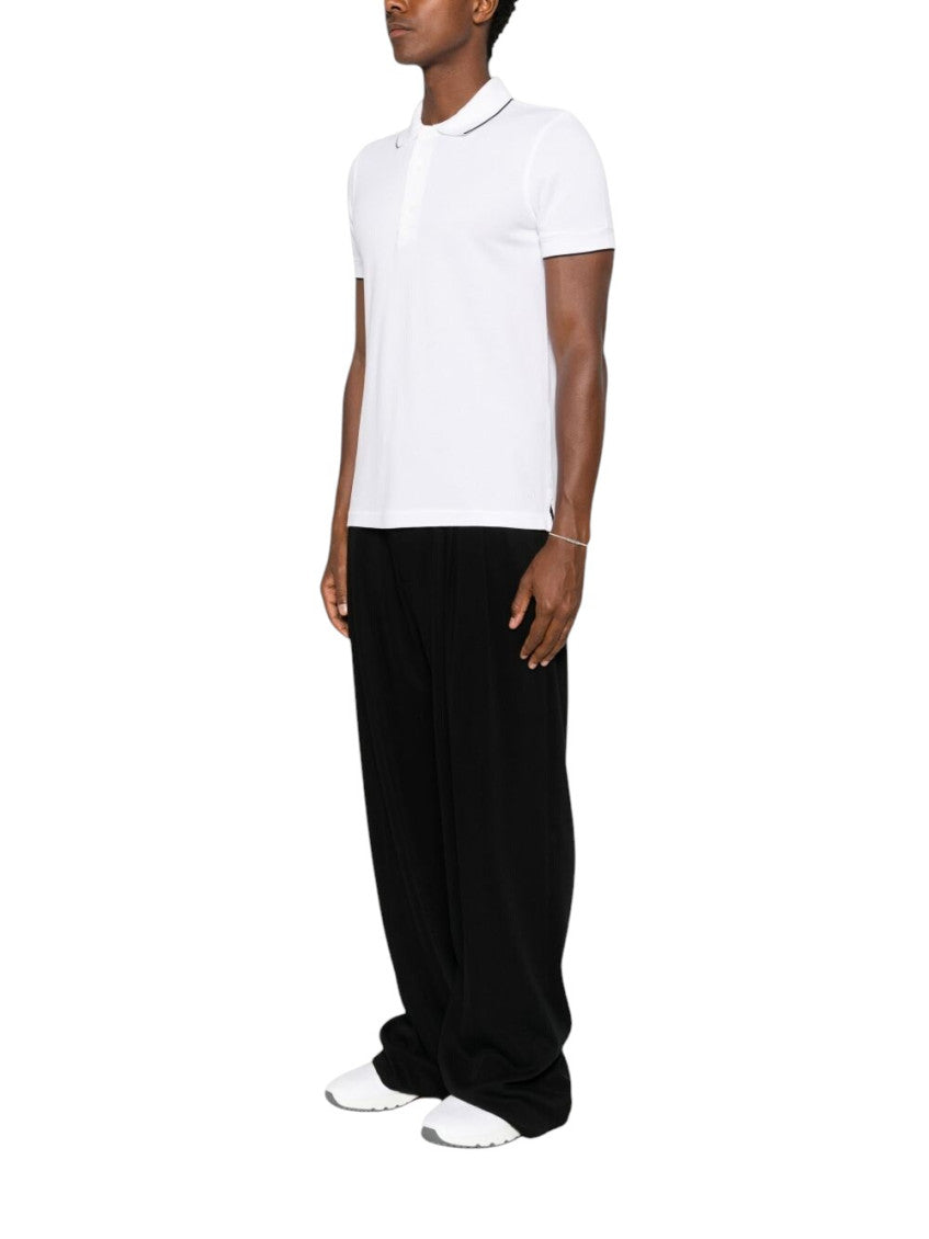 White Shirt Collar Polo 3