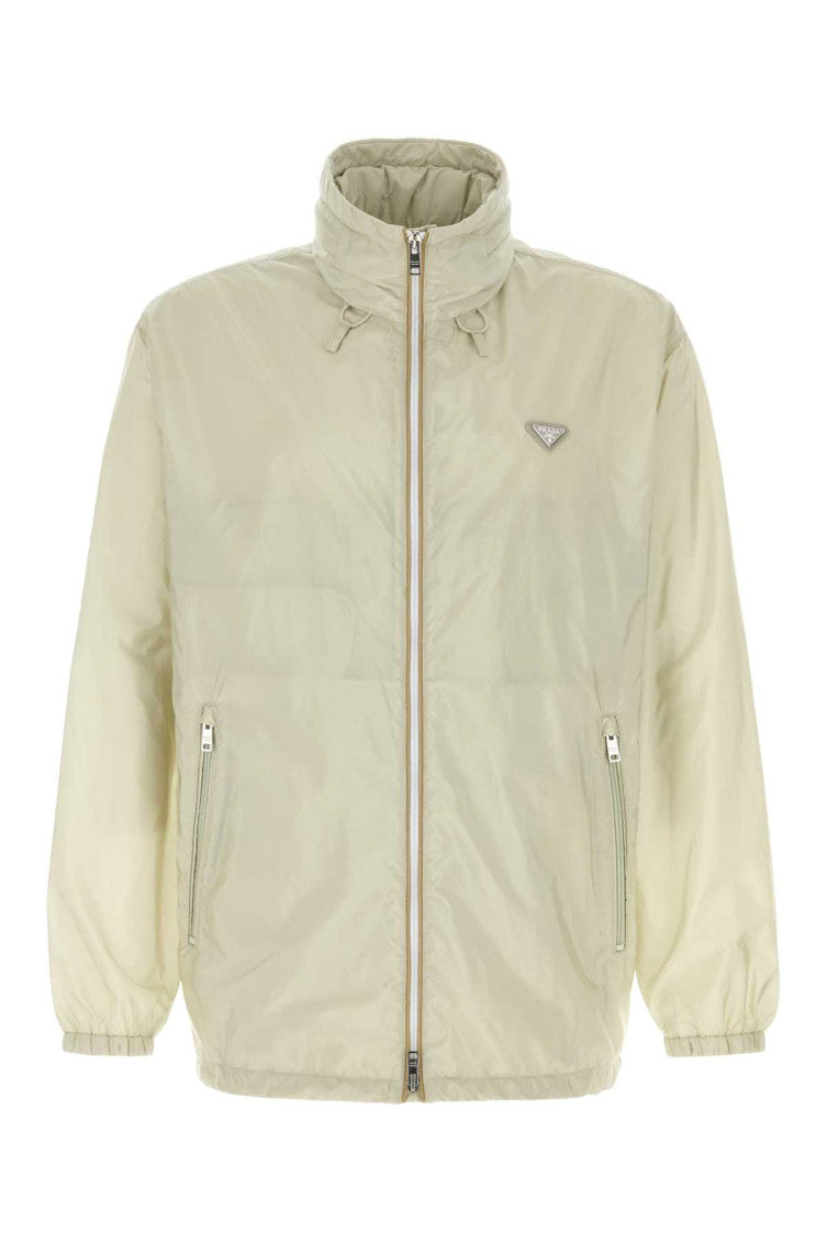 Light Beige Windbreaker Jacket 1