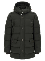Dark Green Quilted Jacket 1