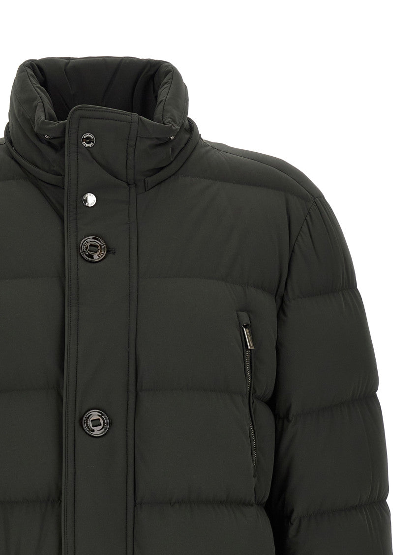 Dark Green Quilted Jacket 4