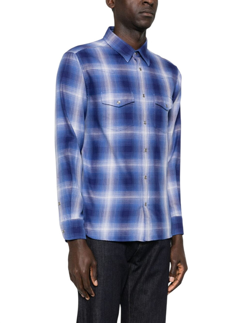 Blue Regular Check Shirt 1