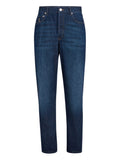 Blue Mid Rise Jeans 1
