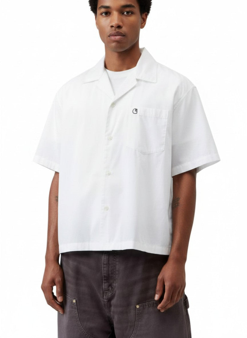 White Regular Logo Shirt 1