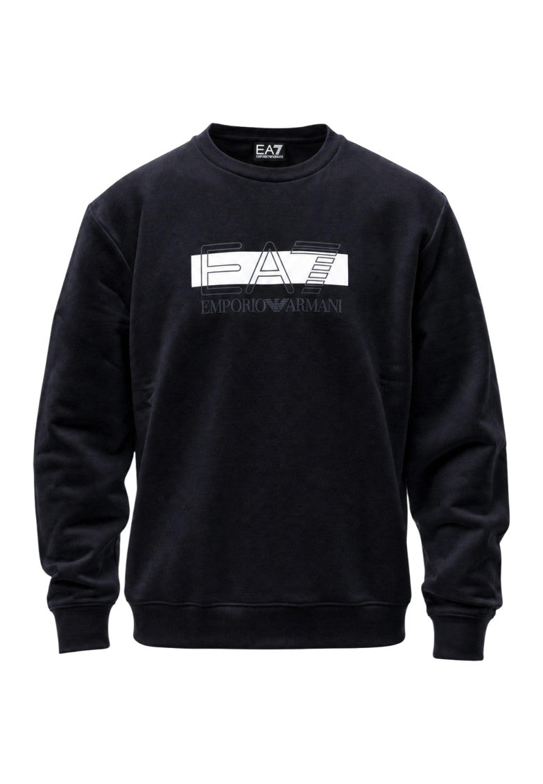 Black Crew Neck Sweatshirt 1