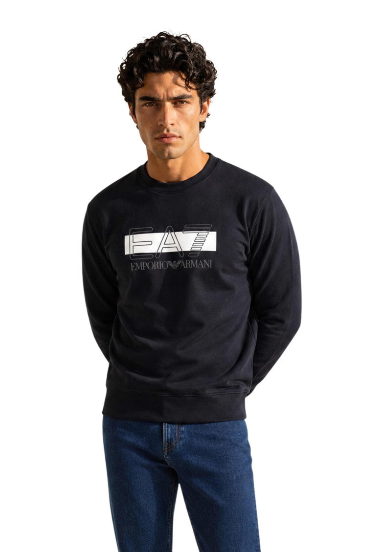 Black Crew Neck Sweatshirt 2