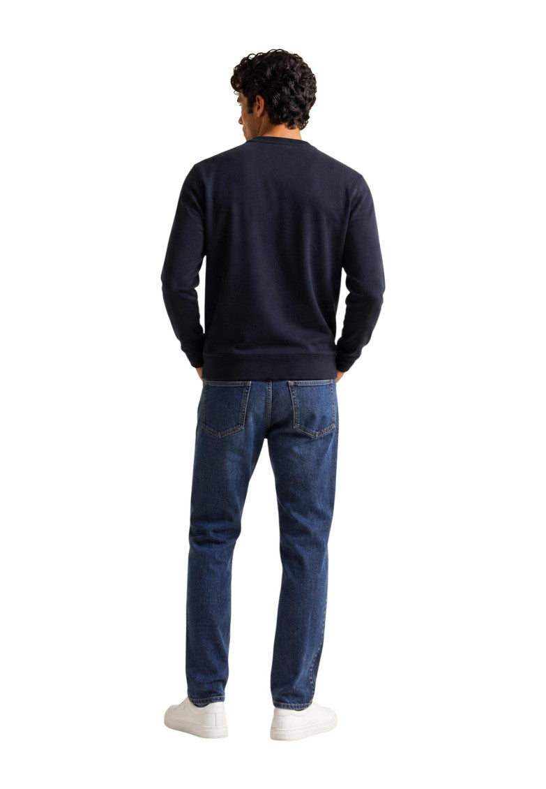 Black Crew Neck Sweatshirt 4