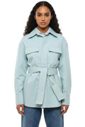 Sky Blue Relaxed Solid Shirt 1