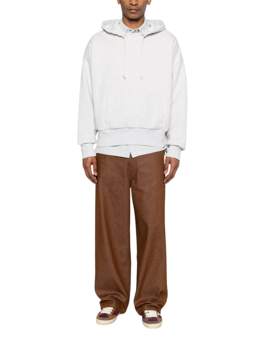 Light Grey Relaxed Hoodie 3