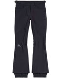 Black Flared Flat Front Pant 1