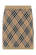 Multicolor Checks Mini Skirt 1