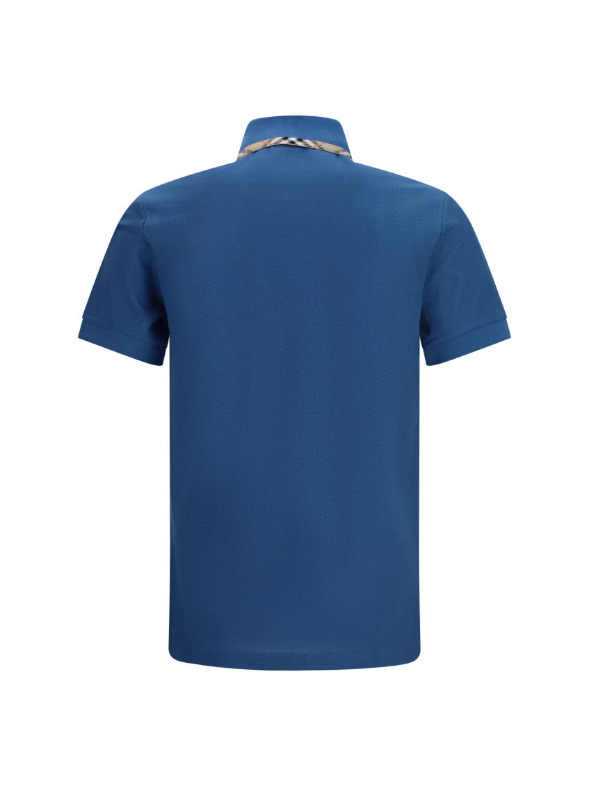 Blue Shirt Collar Polo 3