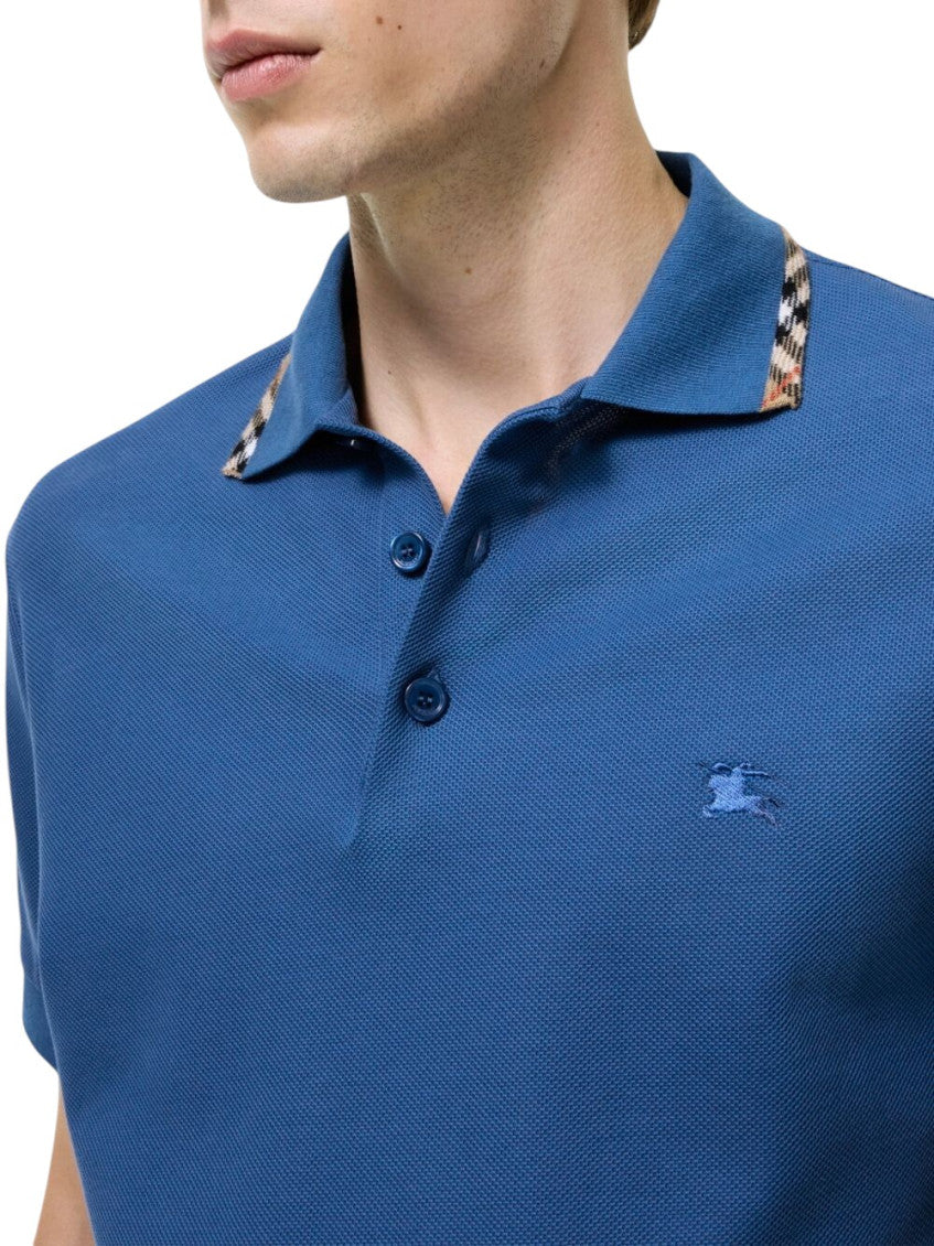Blue Shirt Collar Polo 4