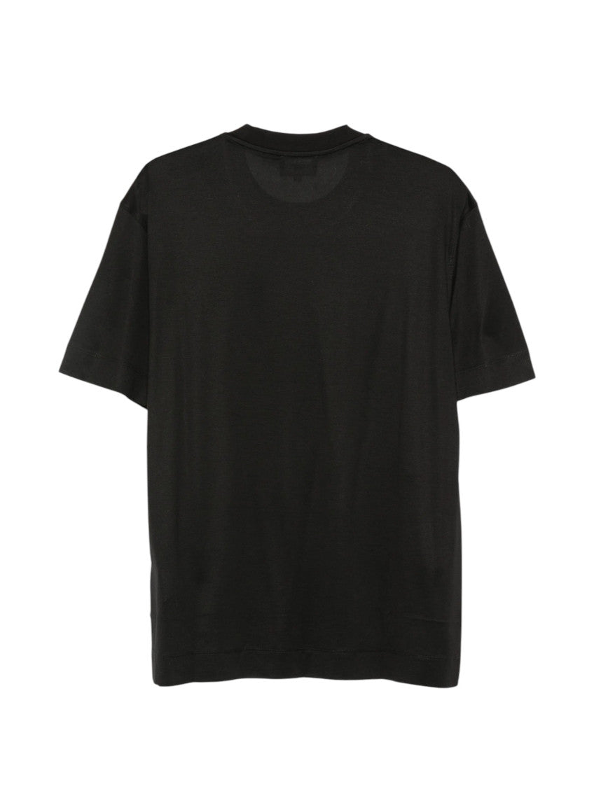 Black Crew Neck T-Shirt 2