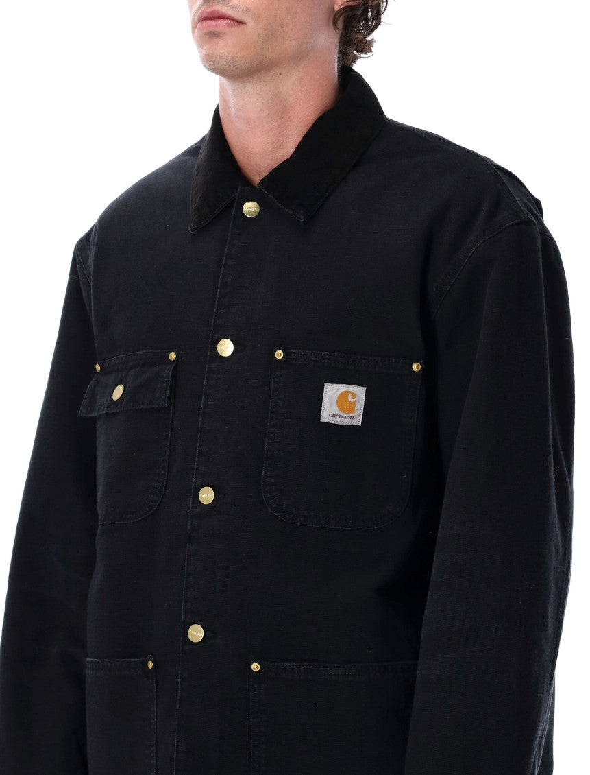 Black Shirt Collar Jacket 3