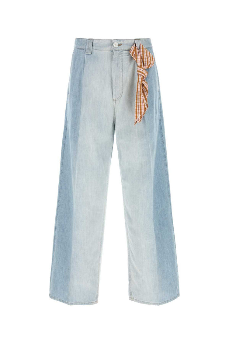 Light Blue Relaxed Jeans 1